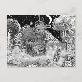 Warm Against the Night Postcard