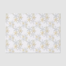 Warm and Cool Snowy Mandala Lace Pattern