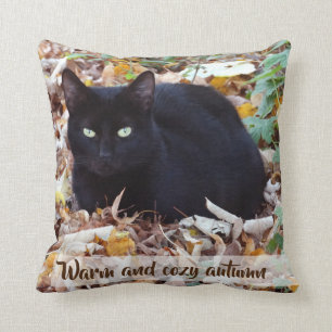 Warm and cozy autumn Throw Cushion 41 x 41 cm