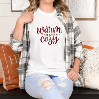 Warm and Cozy Fall Long Sleeve Shirt Women