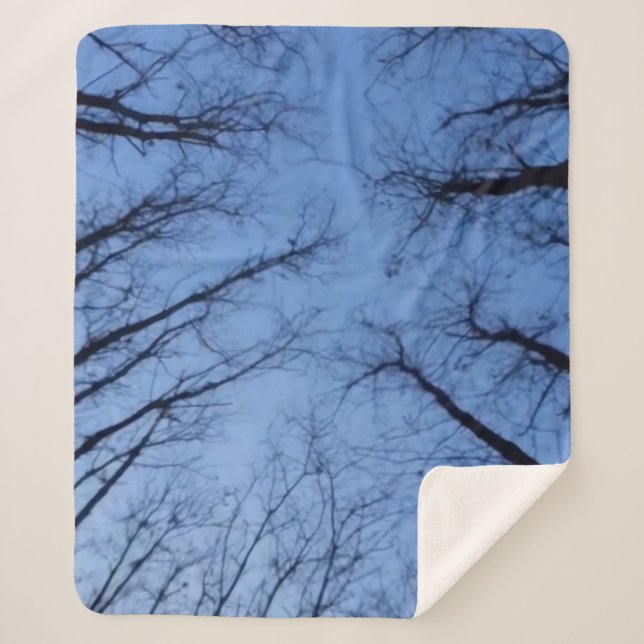 warm and enveloping. sherpa blanket (Front)