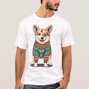 Warm and Fuzzy Christmas Dog T-Shirt