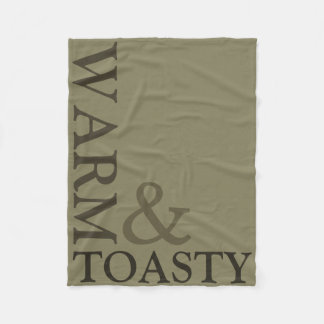WARM AND TOASTY FLEECE BLANKET