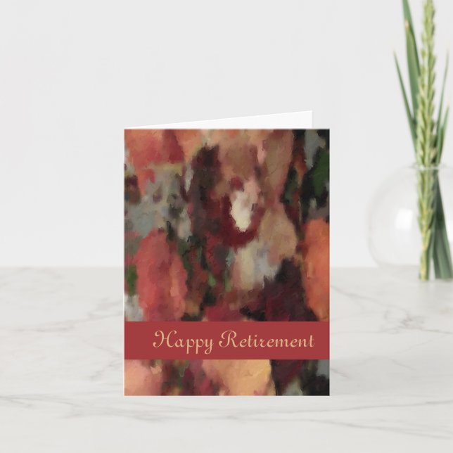 Warm Autumn Colors   Card (Front)