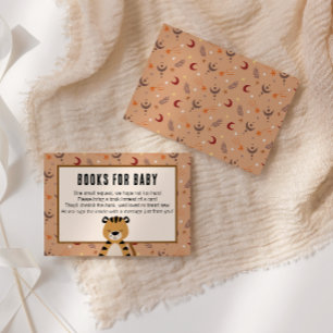 Warm Autumn Tiger Books for Baby Enclosure Card