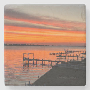 warm bay stone coaster