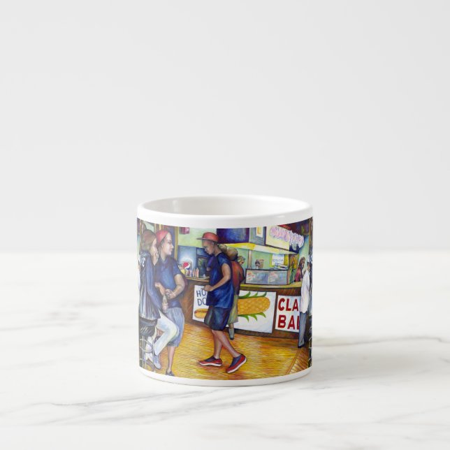 Warm Beer, Cold Men and I'm Hot Espresso Cup (Front)