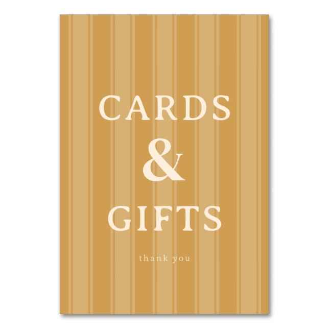 Warm Beige Minimalist Gratitude Card (Front)