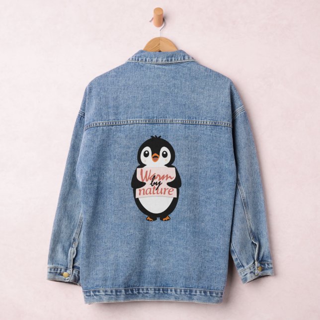 Warm by nature: Adorable Penguin with Playful Text (Hangar)