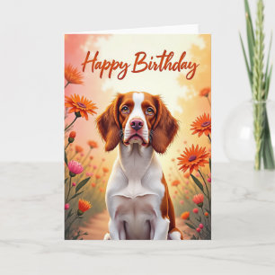 Warm Canine Birthday Card