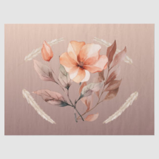 Warm Color Country Design Tissue Paper