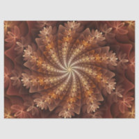 Warm Colours, Trippy Modern Fractal Art Pattern