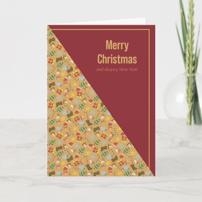 Warm & Cozy Christmas Card (Front)