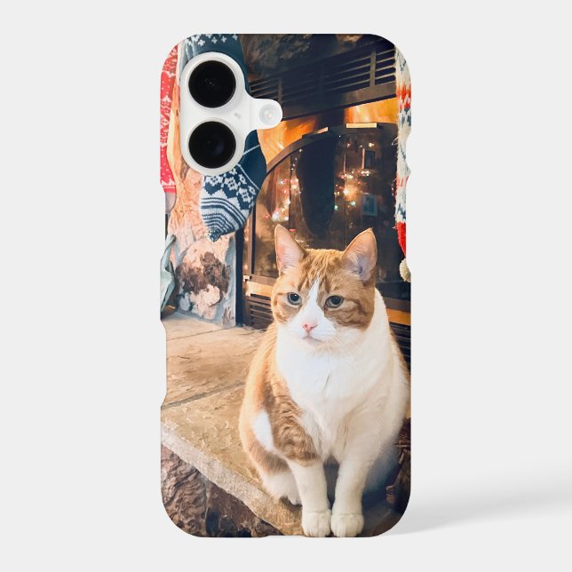 Warm & Cozy Tabby Cat Phone Case (Verso)
