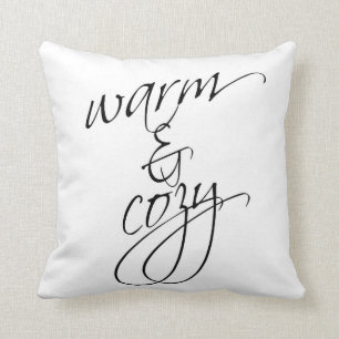 Warm & Cozy Throw Pillow