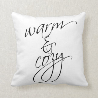 Warm & Cozy Throw Pillow