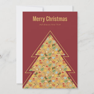 Warm & Cozy Traditional Christmas Card