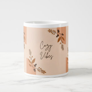 Warm Cozy Words Large Coffee Mug
