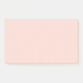 Warm Dot Grid Post-It Notes