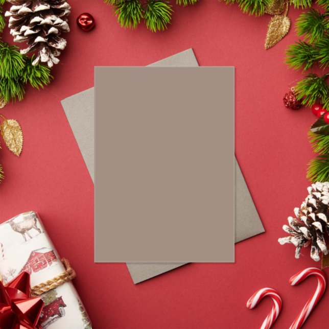 Warm Dusty Rose Background – Wedding Design Acrylic Invitations (Insitu (Holiday))