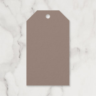 Warm Dusty Rose Background – Wedding Design Gift Tags