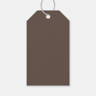 Warm Earthy Brown Gift Tags