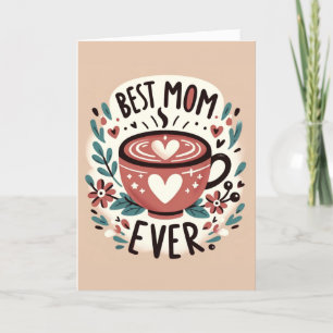 Warm Embrace - Best Mom Ever Holiday Card