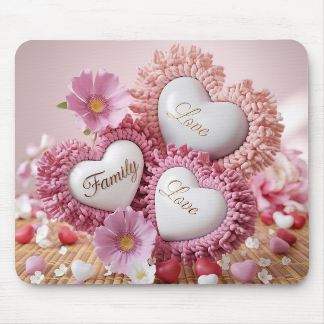 Warm Emotions Mouse Pad (Front)