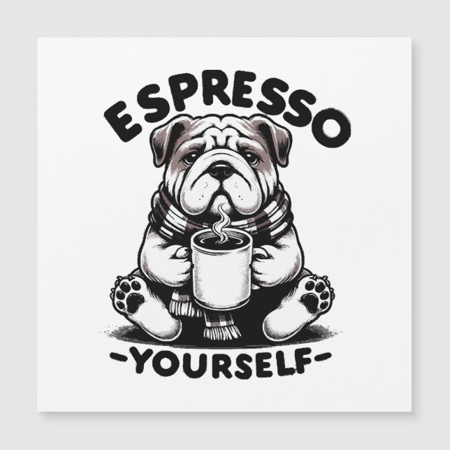 Warm Espresso Bulldog (Front)