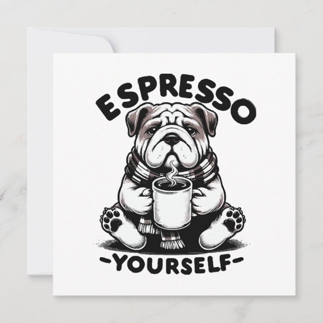 Warm Espresso Bulldog (Front)
