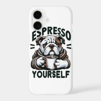 Warm Espresso Bulldog - Cozy Coffee