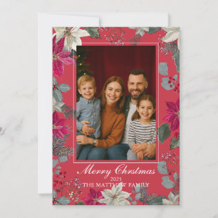 Warm Family Merry Christmas Card