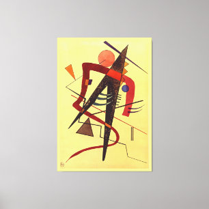 Warm, famous painting by Paul Klee Canvas Print