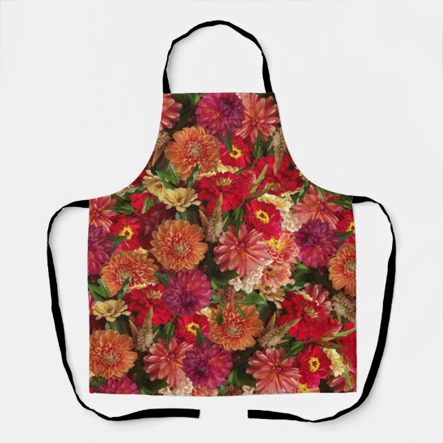 Warm Floral Apron (Front)