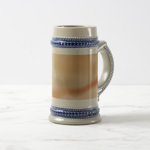 Warm Flow Abstract Beer Stein