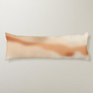 Warm Flow Abstract Body Pillow
