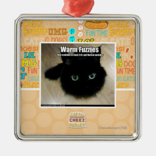 Warm Fuzzies Metal Ornament