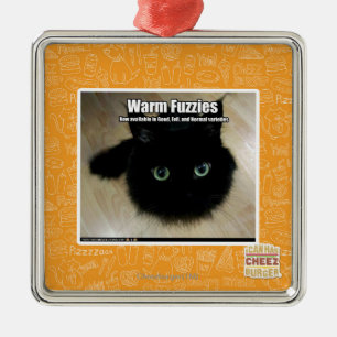 Warm Fuzzies Metal Ornament