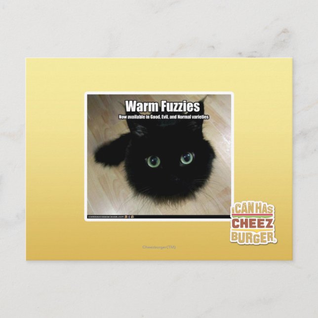 Warm Fuzzies Postcard (Front)