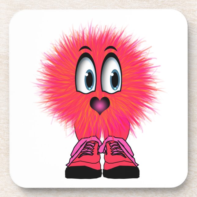 Warm Fuzzy Coaster (Front)