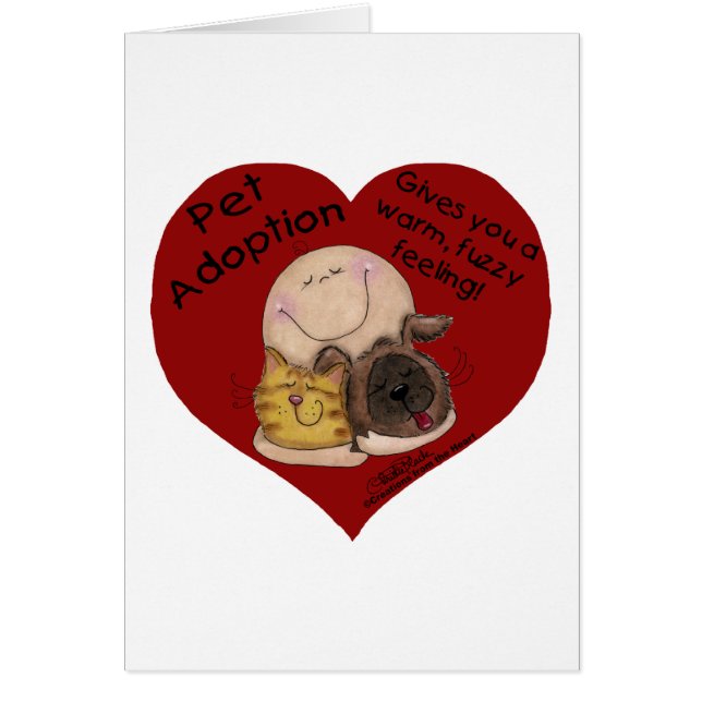 Warm, Fuzzy Feeling! Heart (Front)