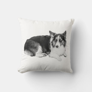 Warm Hearth, Bright Eyes Throw Pillow