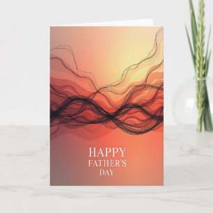 Warm Hues Fathers Day Card