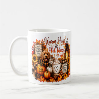 Warm Hugs & Hot Mugs | Cozy Fall Pet Lover Mug