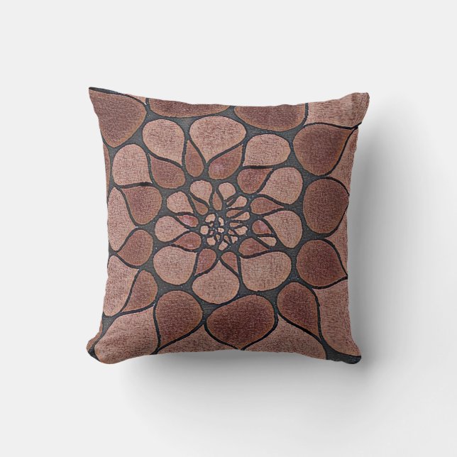 Warm Impressions Throw Pillow (Front)