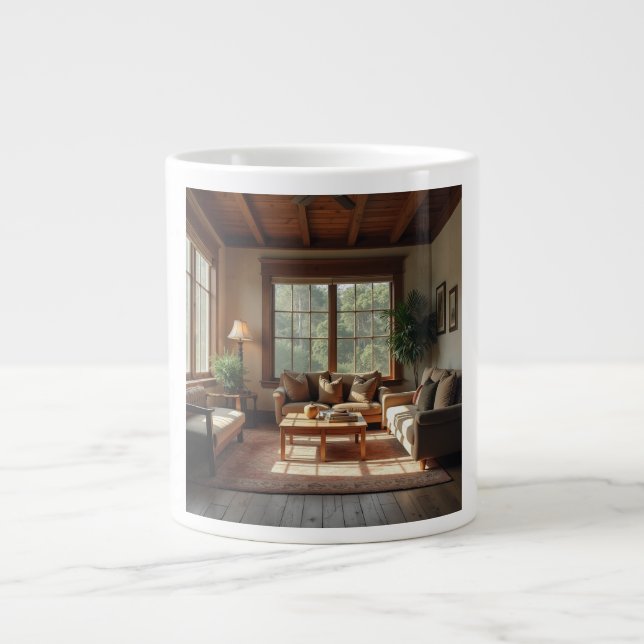warm living room Specialty Mug (Front)