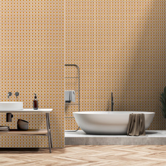Warm Maximalist Decorative Pattern Wallpaper