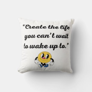 Warm Minimal Art Pillow