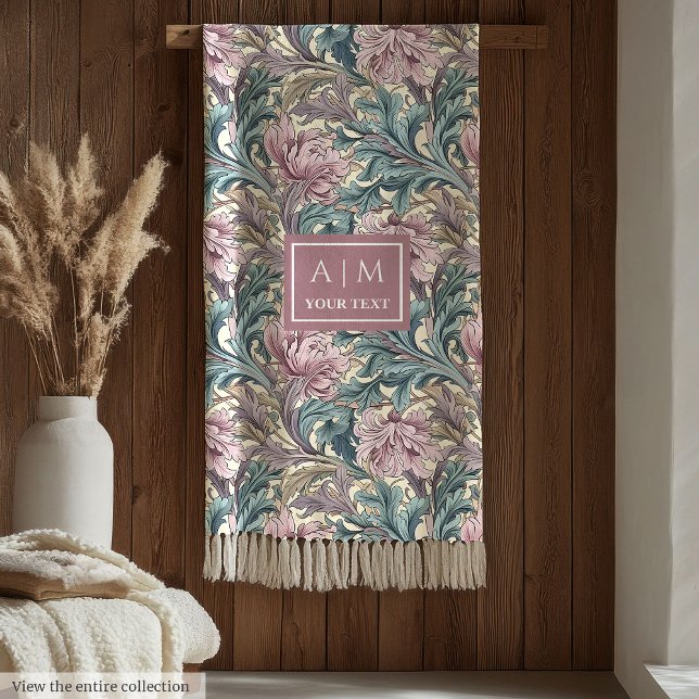 Warm Morris inspired pimpernel heritage blanket (Warm Morris inspired pimpernel heritage blanket)