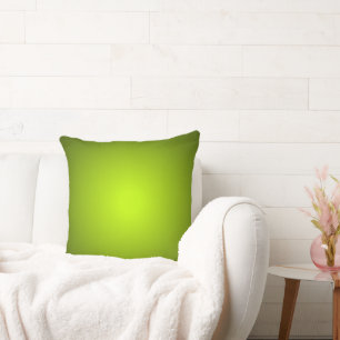 Warm Natural Shades of Green Colours of Nature Throw Pillow